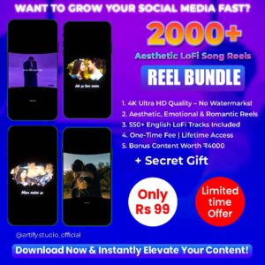 Lofi Song reels Bundle